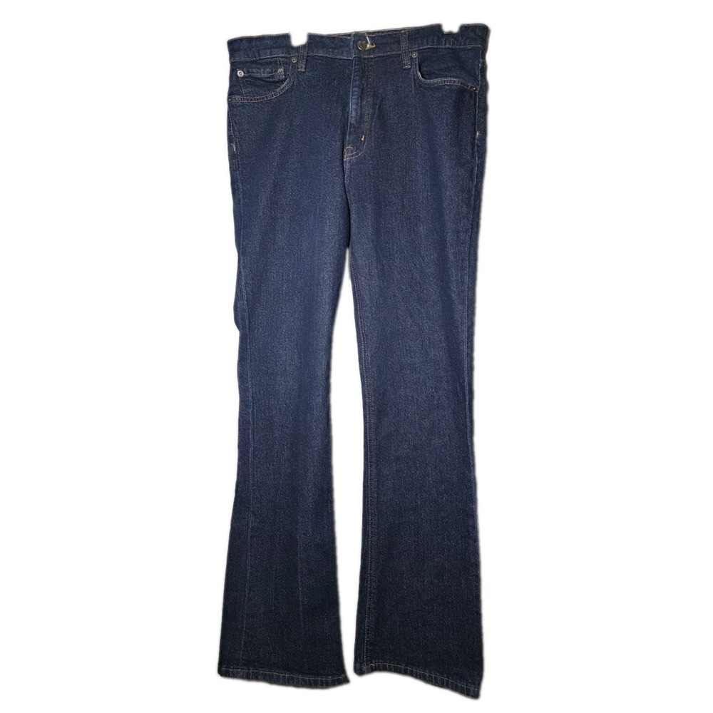 Ralph Lauren Black Label Jeans Womens Size 14 Straight Leg Dark Wash